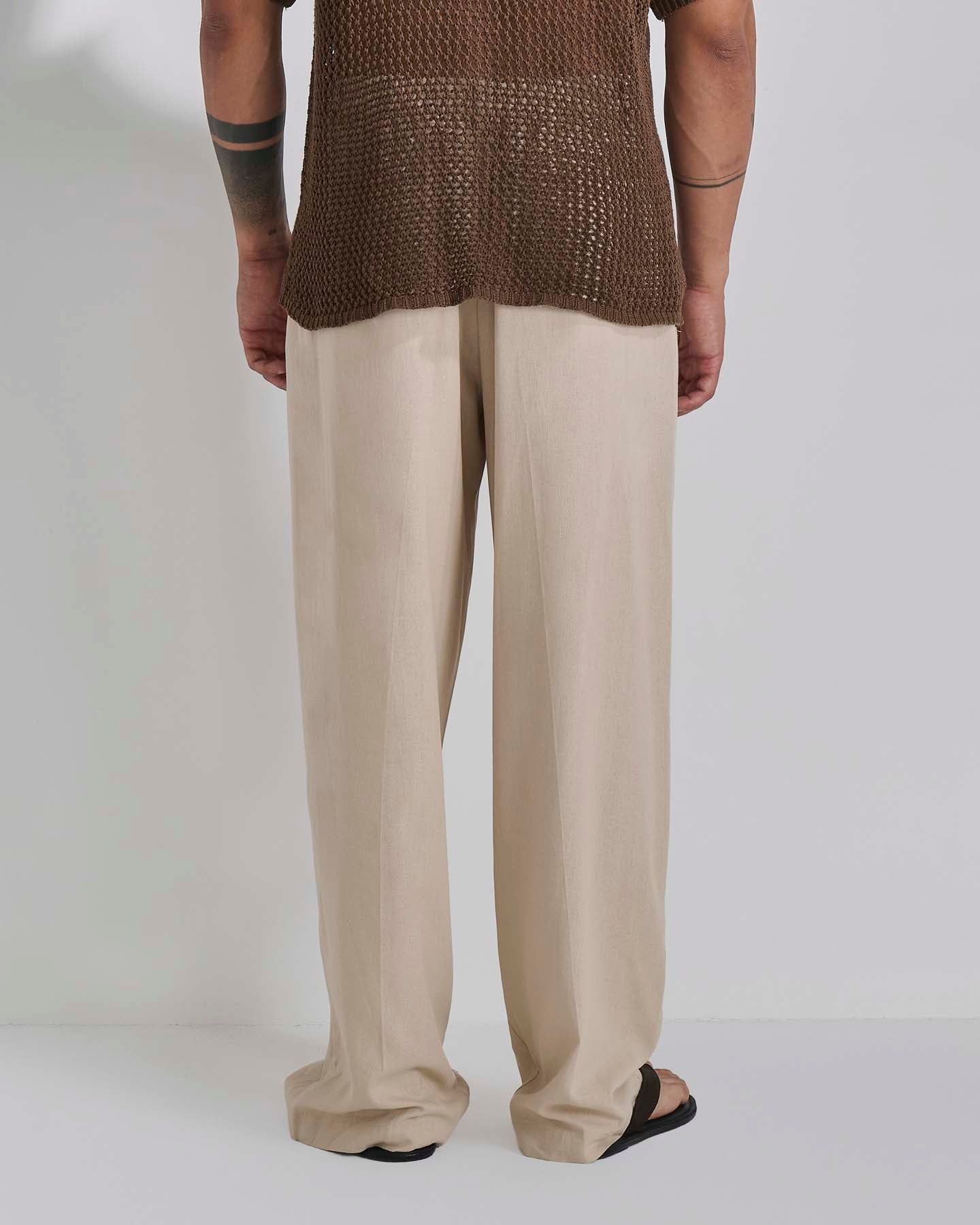 Pantalone da completo in lino Limited Edition