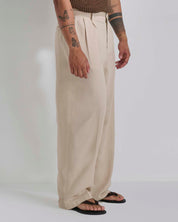 Pantalone da completo in lino Limited Edition
