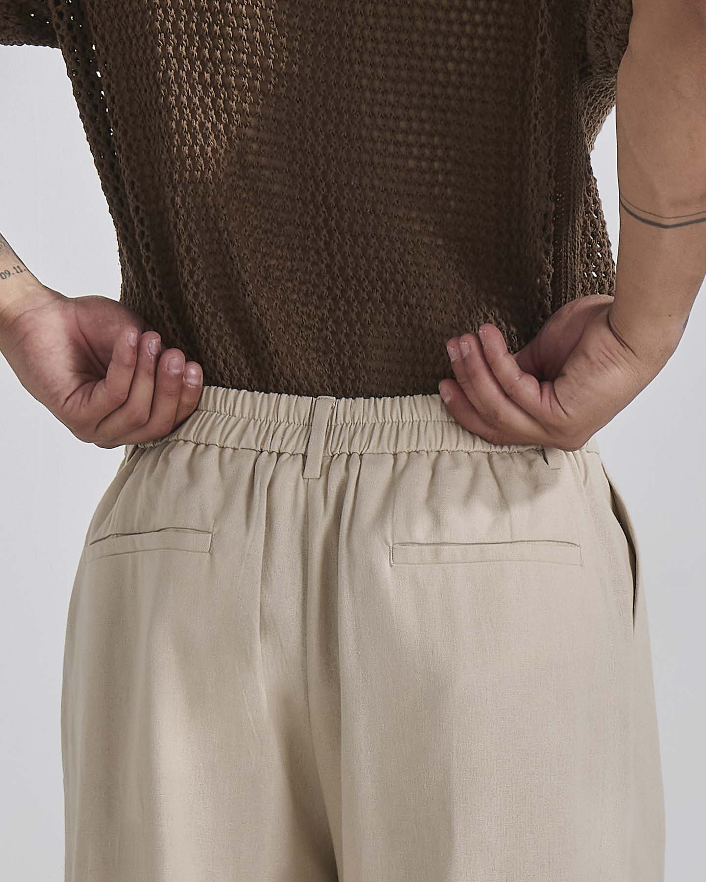 Pantalone da completo in lino Limited Edition