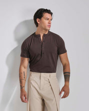 T-shirt Serafino Slim Fit