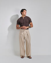 T-shirt Serafino Slim Fit