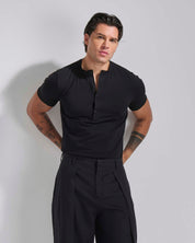 T-shirt Serafino Slim Fit