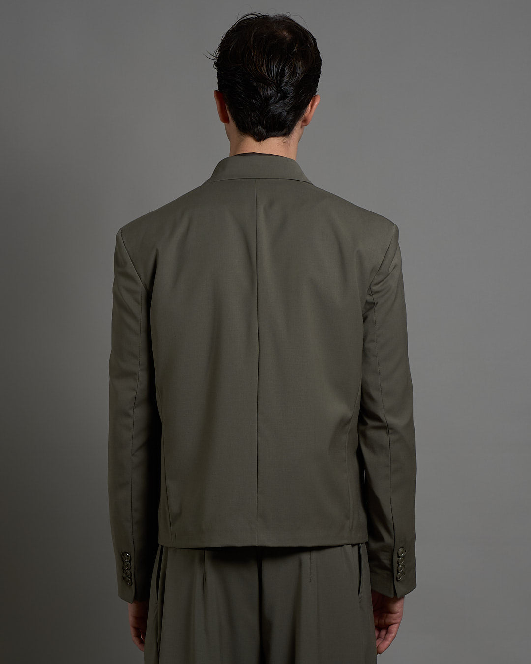 Giacca cropped doppiopetto