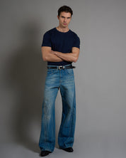T-shirt basic con spacchetto