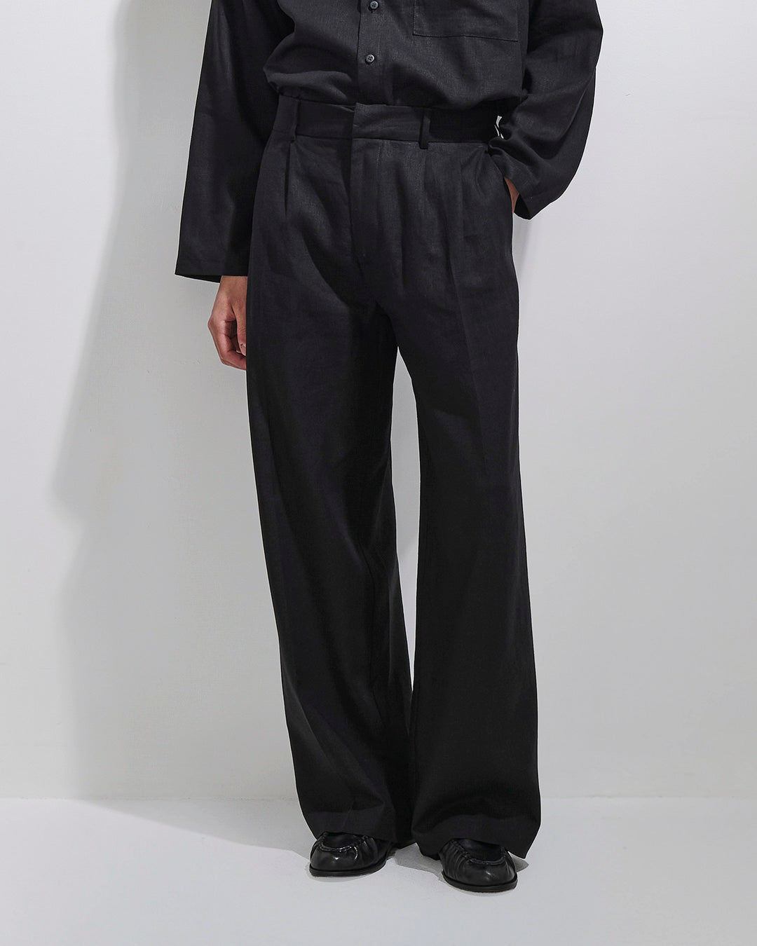 Pantalone da completo in lino limited edition