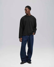Jeans baggy lavaggio zero