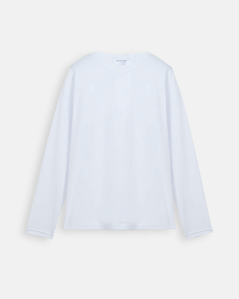 T-Shirt Slim fit basic manica lunga