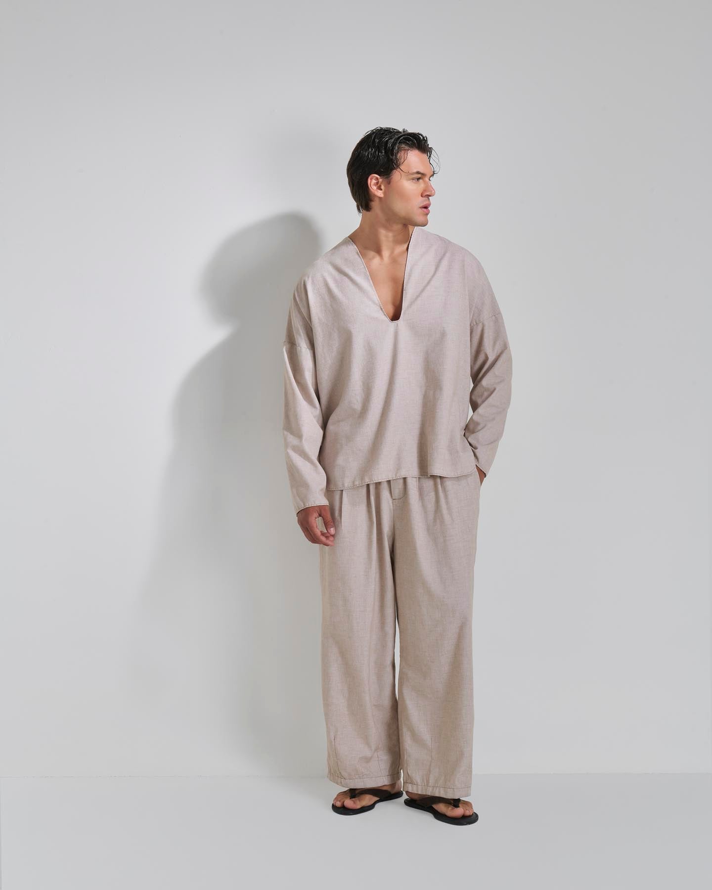 Casacca con scollo a V