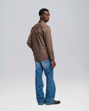 Camicia suede moro
