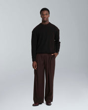 Maglia girocollo oversize
