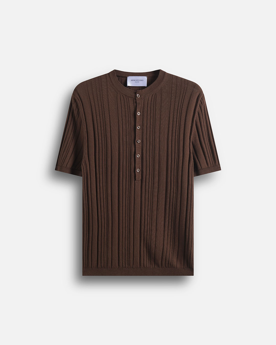 T-Shirt Serafino in filo fluttuante Limited Edition