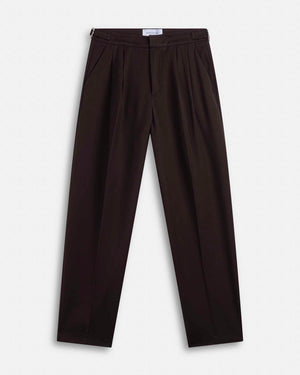 Pantalone wide fit con fibbiette