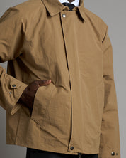 Giacca Trench in cotone Nylon