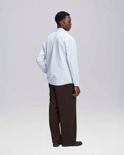 Camicia over rigata