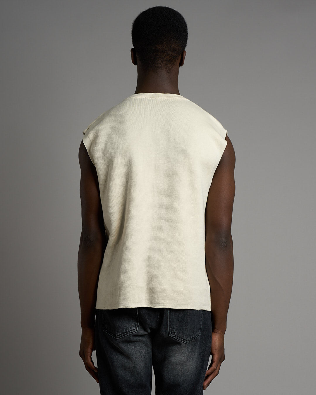 Gilet Relax Fit in cotone