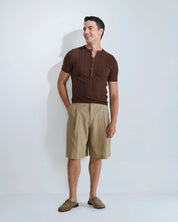 T-Shirt Serafino in filo fluttuante Limited Edition