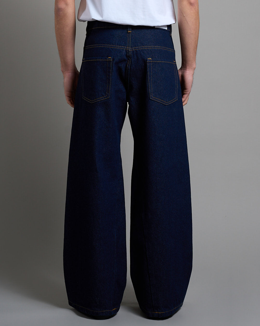 Jeans con Cucitura lavaggio zero