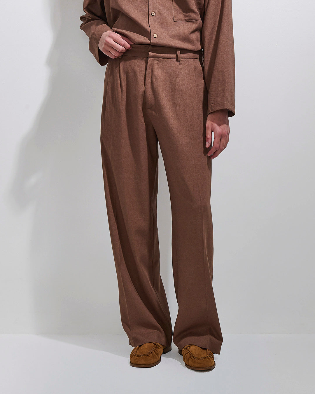Pantalone da completo in lino limited edition