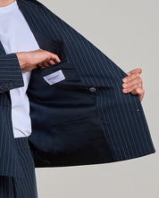 Abito Cropped Gessato Doppiopetto