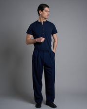T-shirt Serafino Slim Fit