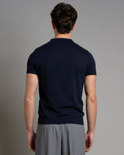 Polo senza bottoni mezza manica