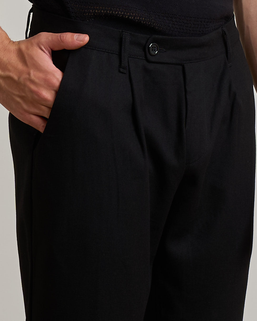 Pantalone Sartoriale In Lino