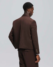 PRE ORDINE Giacca cropped doppiopetto moro