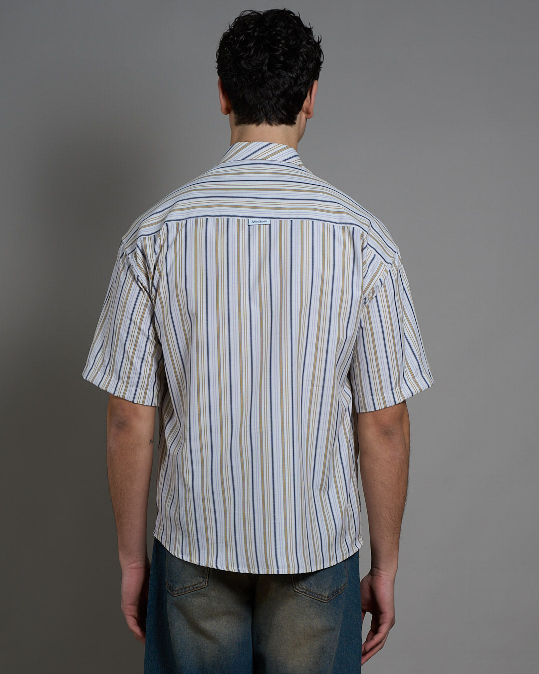 Camicia Over Rigata