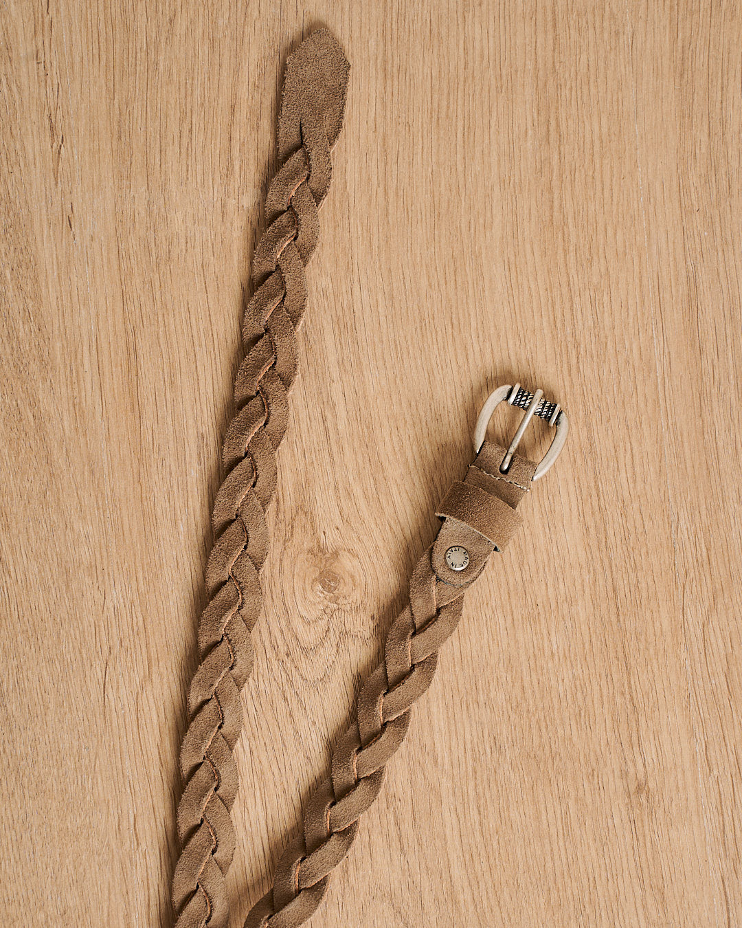 Cintura intrecciata scamosciata Limited Edition