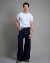 Jeans con Cucitura lavaggio zero