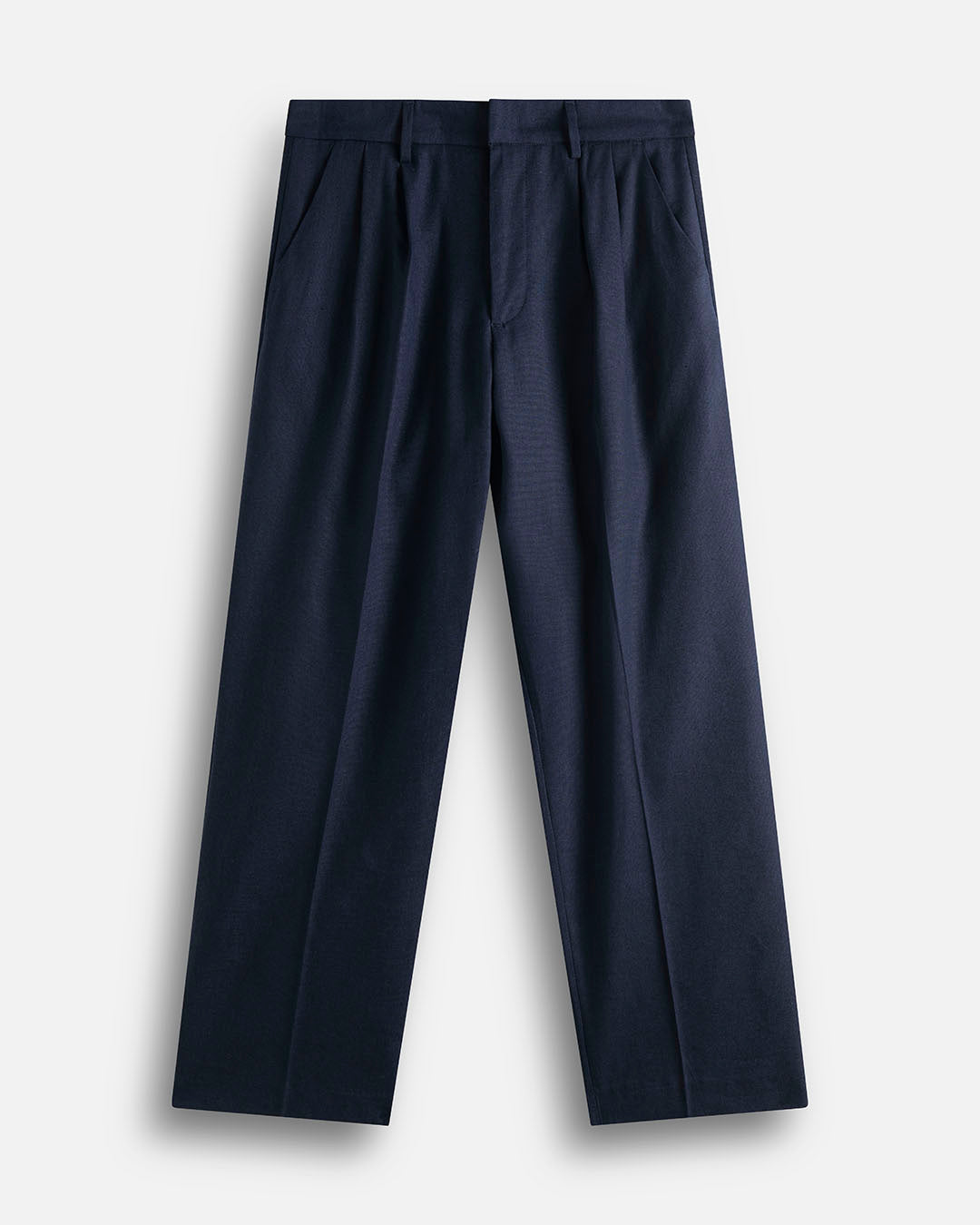 Pantalone wide fit in lino