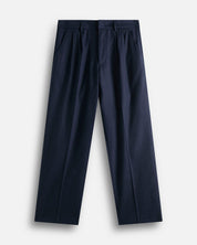 Pantalone wide fit in lino