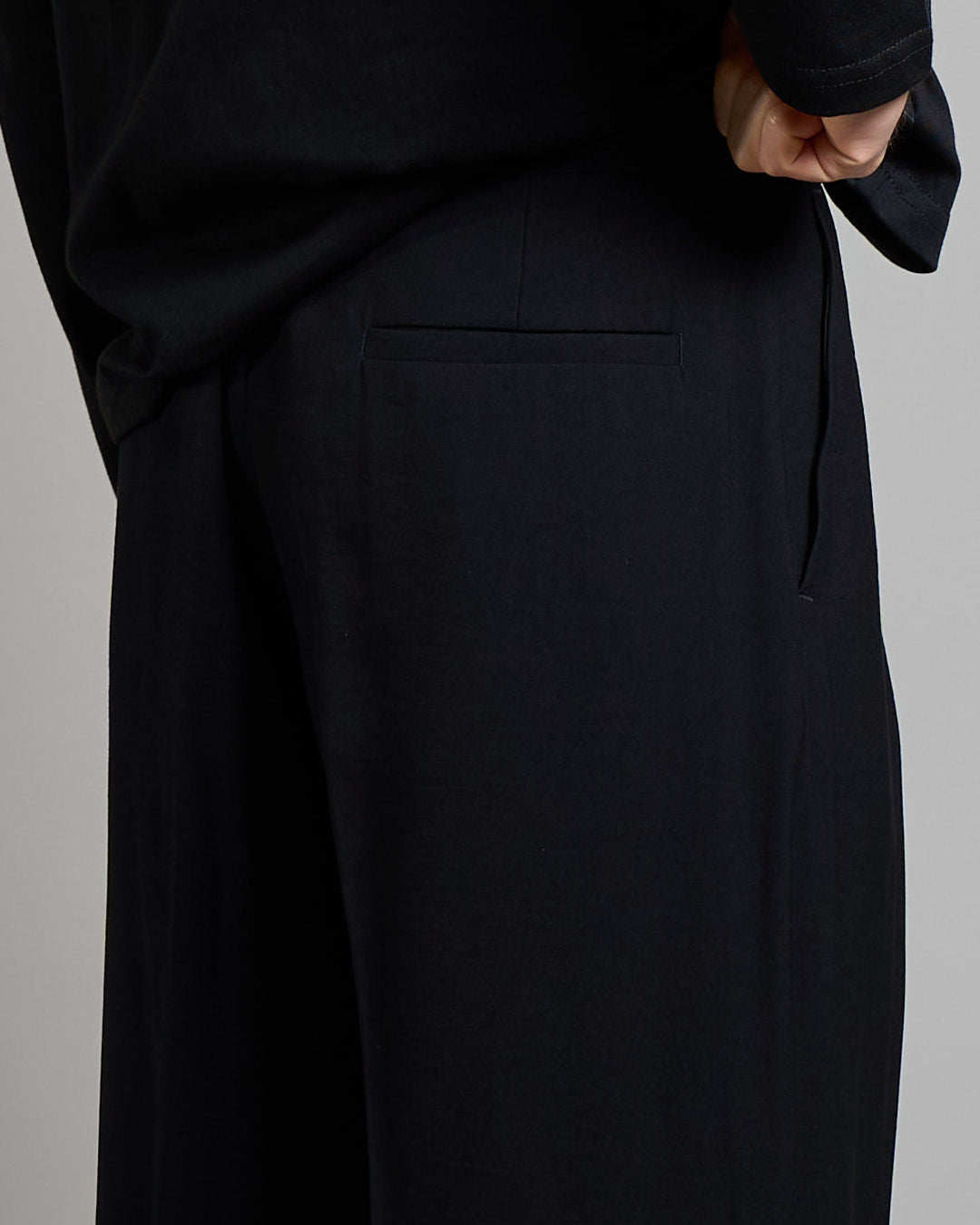 Pantalone Wide fit con cintura