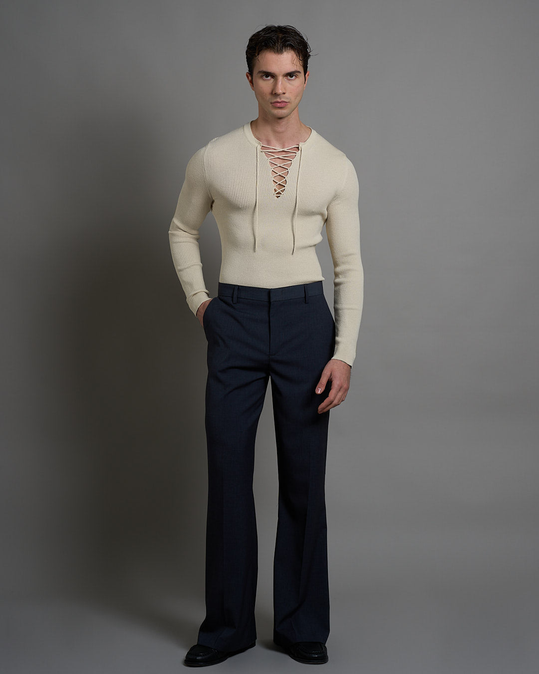 Pantalone Flare Fit