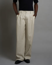 Pantalone Relax Fit effetto pelle
