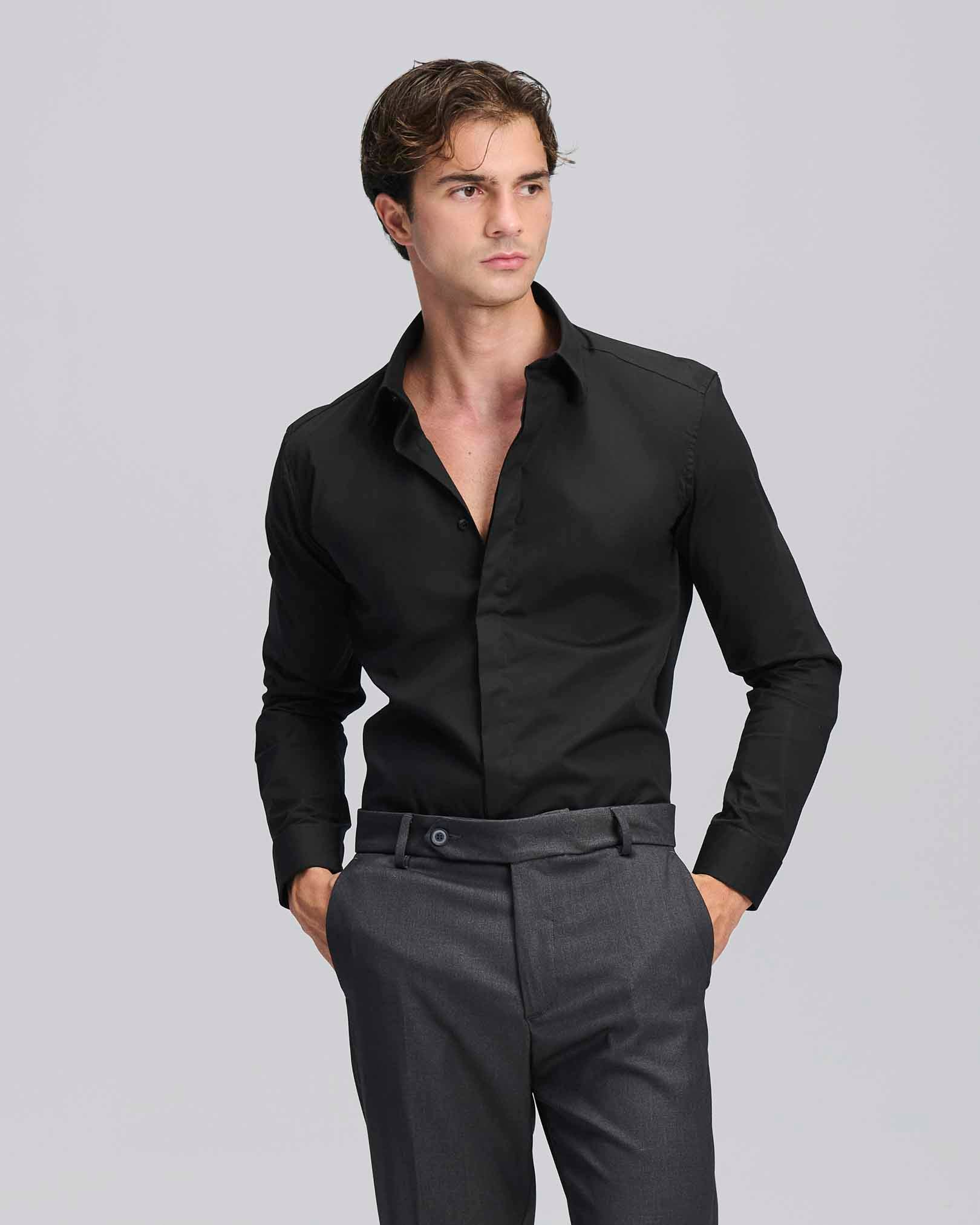 Camicia sartoriale strutturata