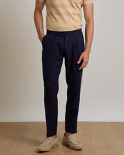Pantalone Sartoriale In Lino
